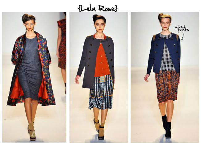 Lela rose mercedes benz fashion week, lela rose fall fashion, lela rose skirt, lela rose top, lela rose dress, lela rose f/w 2012, lela rose a/w 2012