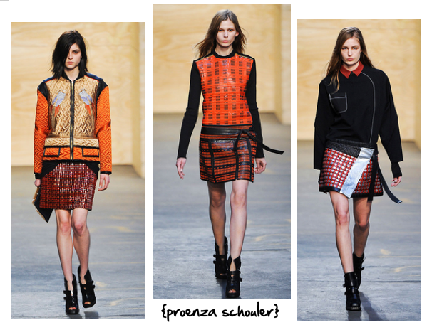 Proenza Schouler fall fashion, proenza schouler fall 2012 review, proenza 2012 review, proenza schouler fashion, proenza souler ps1, proenza shouler handbag, proenza schouler clutch, neon proenza