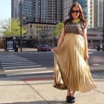 Easy Elegance: Fancy Metallic Pleats