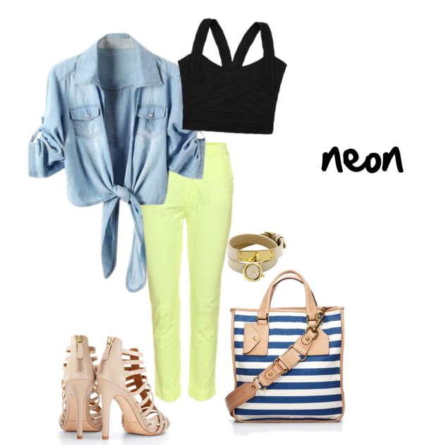 neon pants, how to wear yellow pants, yellow pants outfit inspiration, neon pants outfit inspiration, neon denim, yellow denim