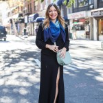 Double-slit Maxi Skirt