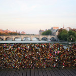 Postcards from Paris: Pont des Arts, Champs-Élysées