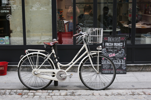 frenchie to go for lunch in paris