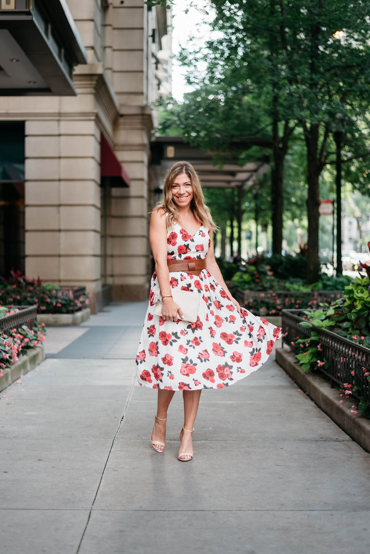 printed floral dress from bb dakota