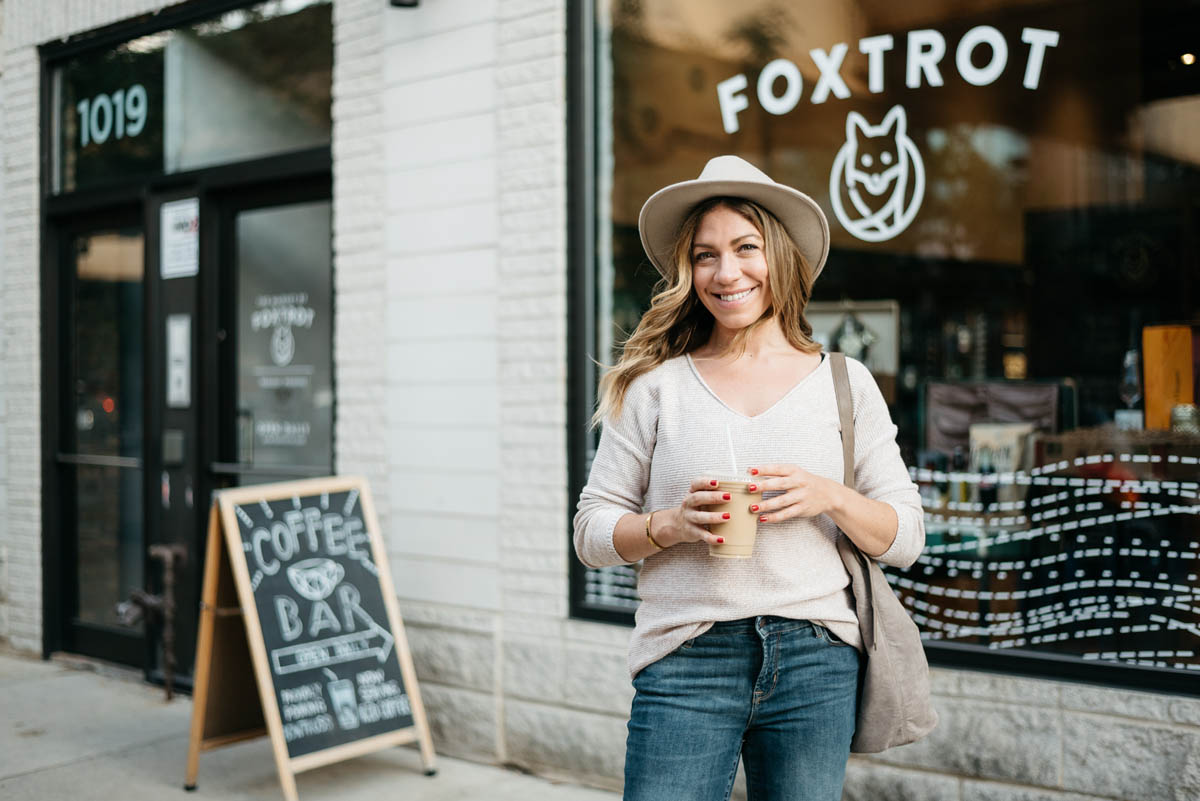 chicago-blogger-hallie-wilson-almond-milk-iced-latte-from-foxtrot-coffee-shop-in-west-loop